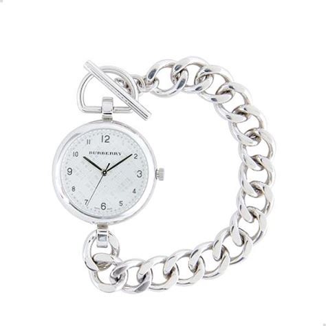 burberry chain link watch|Womens Burberry Watches .